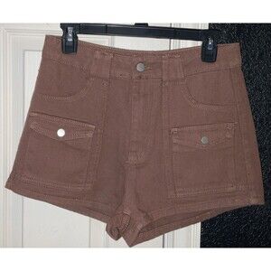 SHEIN, Women’s, Dressy, Utility Shorts, Brown, Size: 6